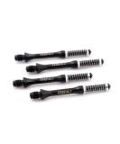 CUESOUL TERO AK7 Slim Dart Shafts Set of 3 - Black, Shaft Length 40mm - for Steel Tip and Soft Tip Darts - Buy Online on SooperMarket.com