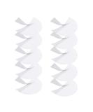 TULOBI 200 Pcs Eyeshadow Shields - Professional Lint-Free Under Eye Pads for Makeup Residue Prevention (Pack of 1) - Buy Online on SooperMarket.com