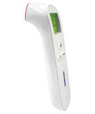 Farmamed Digital Infrared Forehead Thermometer - Non-Contact 3-Color Display Ideal for Newborns Kids & Adults - Fast & Accurate Temperature Measurement for Home & Environment - Buy Online on SooperMarket.com