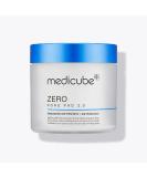 Medicube Zero Pore Pads || Exfoliate and clear sebum to minimize appearance of pores | 4.5% AHA + 0.45% BHA with dual-sided pads | Sold over 280M sheets worldwide | 2021 Korean Beauty Awards Winner (70 sheets) - Buy Online on SooperMarket.com