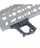 SBGJMY TD Halo Tactical Aluminum Rain Angle Manual Stop | Air Force Handle for M-Locomotive & KeyMod Protection Systems (Black) - International Shipping - Buy Online on SooperMarket.com