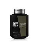 Seb Man The Smoother - Moisturizing Conditioner for Dry Hair with Guarana & Bergamot - 250ml | International Shipping - Buy Online on SooperMarket.com