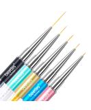 Beetles Nail Art Brushes Set Gel Polish Nail Art Tools Design Pen Painting for Salon at Home DIY Manicure (Nail Art Set) - Buy Online on SooperMarket.com