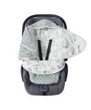 Baby Blanket Swaddle Wrap Winter for Boys Girls | Soft Thick Infant Sleeping Wrap | Warm Unisex Receiving Blankets 6-12 Months (Green Leaves) - Buy Online on SooperMarket.com