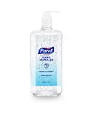 Purell Advanced Hand Sanitizer Refreshing Gel, Clean Scent, 1 Liter Pump Bottle (Pack of 1)  9632-04-CMR - Buy Online on SooperMarket.com