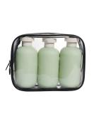 3-Pack 200ml Leak-Proof Squeeze Bottles with Flip Cap - Refillable Travel Containers for Creams Lotions & Shampoo - Buy Online on SooperMarket.com