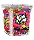 Now and Later Original Taffy Chews Candy Assorted 150 Count - 90 Ounce Jar - Cherry Assorted 5.6 Pound Pack - Best Value - Buy Online on SooperMarket.com