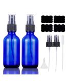 Buy 60ml Blue Spray Bottles - Refillable Travel Fine Fog Spray for Hair Cleaning & Aromatherapy (2-Pack) - Buy Online on SooperMarket.com
