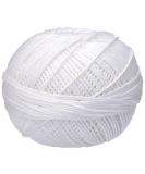 Handy Hands Lizbeth Egyptian Cotton Crochet  Tatting  Knitting Thread Size 3 (50 Grams 120 Yards)   HH03601  Snow White - Buy Online on SooperMarket.com