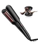 Double Barrel Curling Iron Wand | Perfect Wavy Crimper for Short Hair | International Shipping Available - Buy Online on SooperMarket.com