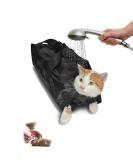 Buy Soonhua Cat Grooming Bag | Adjustable Bathing & Swimming Solution | Anti-Scratch Breathable Fur Care Pocket - Buy Online on SooperMarket.com