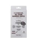 TONYMOLY I m Charcoal All Over Blemish Patches - 5 Count | Best International Shipping for Blemish Care - Buy Online on SooperMarket.com