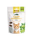 Gimcat Soft Snacks Salmon with Parsley - Sugar-Free Protein-Rich Cat Treats - 60g Bag - International Shipping Available - Buy Online on SooperMarket.com