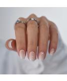 Bartbox press on nails short Square baby boomer nails to stick on pink gradient white fake nails short artificial fingernails with nail glue 30 pieces quadratical artificial false nails nail pink-52 - Buy Online on SooperMarket.com