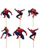 Ziyziiy 24PCS Spiderman Cupcake Toppers Spiderman Cake Toppers Spiderman. Happy Birthday Party Supplies Pet Cake Decorations for Spiderman Fans Kids Birthday Party - Buy Online on SooperMarket.com