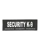 Buy Julius-K9 162LR-K-28093 Velcro Label - SECURITY | Small Black Security Label for Dogs | International Shipping Available - Buy Online on SooperMarket.com