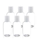 TrendBox 60ml Empty Plastic Refillable Bottles - Disc Top Flip Cap - 6 Pack | Ideal for Essentials Shipping Worldwide - Buy Online on SooperMarket.com