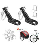 Universal Bicycle Trailer Coupling - 2-Piece Set for Child & Dog Trailers Outdoor Activities & Safety Tools - Buy Online on SooperMarket.com