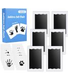 Togou2s Baby Handprint & Footprint Set - 6Pcs Clean Touch Stamp Kit | Baby Footprints Gift Box (0-6 Months) | Dog & Cat Paw Print Set - Buy Online on SooperMarket.com