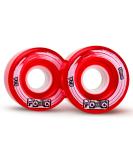 FOMOTEAM Roller Skate Wheels 58mm 82A (Set of 8) - Red | Indoor/Outdoor Use - Buy Online on SooperMarket.com