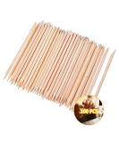 100 Pcs Orange Wood Sticks - Double-Sided Nail Art & Manicure Tools for Perfect Nails | Multifunctional Nail Cutters & Cuticle Care - Buy Online on SooperMarket.com