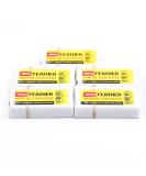 Feather Double Edge Blades - 50 Count | Premium Quality for Smooth Shaving | International Shipping Available - Buy Online on SooperMarket.com