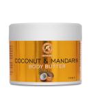Kokos & Mandarine body butter 250g - coconut oil and mandarin oil body butter - natural moisturizer - body butter - body butter for dry skin - skin care - hand care - Buy Online on SooperMarket.com