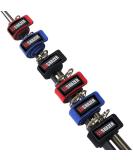 Fishing Rods Belt Stretchy Rod Straps Fishing Tackle Ties Cable Fishing Rod Holders Fit for Casting Rods, Spinning Rods and Fly Rods (5 Color, 10 pcs) - Buy Online on SooperMarket.com