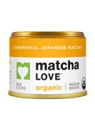 Matcha Love Ceremonial Green Tea Organic 0.7 Ounce Canister (Pack of 1) Green Tea Powder - Buy Online on SooperMarket.com