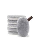Washaben Pastel Blue Washable Slutry & Cleaning Pads - Reusable Hypoallergenic Super Soft Pore Deep Cleaning (6 Pack) - Buy Online on SooperMarket.com