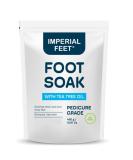 Pedicure Quality Foot Soak with Tea Tree Oil & Epsom Salt | Helps Treat Nail Fungus Athletes Foot | Anti Fungal Nail Treatment | Foot Moisturiser & Deodorizer Feet Soak | Exfoliating Foot Soak - Buy Online on SooperMarket.com
