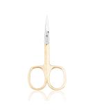 Titania Solingen skin scissors with thin lace (gold -plated 9.5cm) Skin shears Solingen Professional skin scissors made of carbon steel Made in Germany gold -plated with thin tip 9.5 cm - Buy Online on SooperMarket.com