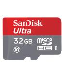 SanDisk Ultra 32GB UHS-I/Class 10 Micro SDHC Memory Card With Adapter - SDSDQUAN-032G-G4A - Buy Online on SooperMarket.com