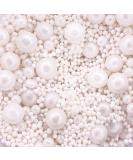 A Pinch Of - Pearls Mix - Glimmer Mother of Pearl Cake Topper Sprinkles - 30g Edible Shimmer Ball Cupcake Decorations - Perfect for Weddings Christenings & Parties - Buy Online on SooperMarket.com