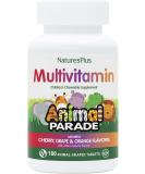 Nature's Plus Animal Parade Children's Chewable Multi-Vitamin and Mineral Assorted Flavors 180 Animal-Shaped Tablets - Buy Online on SooperMarket.com