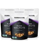Terrasoul Superfoods Organic Raw Chandler Walnuts 3 Lbs (3 Pack) - Fresh Light Color - Buy Online on SooperMarket.com
