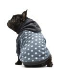 Fitwarm Polka Dot Pet Hoodie Sweatshirt - Fleece Dog/Cat Jacket (Medium, Grey) - Buy Online on SooperMarket.com