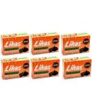 6-Pack Likas Papaya Soaps for Brighter and Smoother Skin - Buy Online on SooperMarket.com