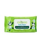 Caboo Bamboo Baby Wipes - Eco-Friendly, Sensitive Skin, 72 Count Aloe Vera - Travel Resealable Pack - Buy Online on SooperMarket.com