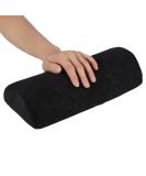 Soft Sponge Hand Cushion for Nail Art Salon - Detachable Washable Arm Rest Pad in Black - Buy Online on SooperMarket.com