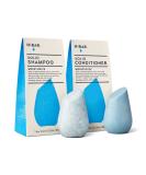 HiBAR Shampoo and Conditioner Bar Set  All Natural Hair Care  Plastic Free  Travel Size  Color Safe  Eco Friendly  Solid Sustainable Bars  Zero Waste (Moisturize) - Buy Online on SooperMarket.com