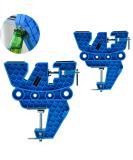 XCMAN Ski and snowboard voice for tuning growing and repairs set with non-slip vice handle with horizontal and vertical and tilting work position couple - Buy Online on SooperMarket.com