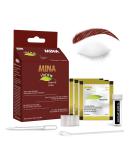 MINA ibrow Henna Hair Color - Semi Permanent Burgundy Henna Kit for Stunning Brows | Shop Internationally - Buy Online on SooperMarket.com