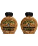 Inglehoffer Stone Ground Mustard Squeeze Bottle 10 oz - Pack of 2 (9.98 Ounce each) - Buy Online on SooperMarket.com