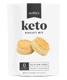 Keto Biscuit Zero Carb Mix - Keto and Gluten Free Biscuit Baking Mix - 0g Net Carbs Per Biscuit - Easy to Bake - No Nut Flours - Makes 12 Biscuits (23g Mix) 9.8 Ounce (Pack of 1) - Buy Online on SooperMarket.com