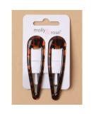 Arranview Jewellery Long Tort Brown Hair Clips Set - Snaps, Slides, Bendies - Buy Online on SooperMarket.com