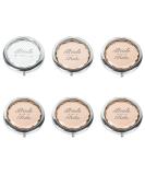 JEKUGOT Makeup Mirror for Bachelorette Parties Bridal Showers Team Brides Bridesmaids 6 Pocket Sizes 6-Piece - Buy Online on SooperMarket.com