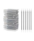 Body Piercing Needles, ATOMUS 10pcs 16G Stainless Steel Sterile Disposable Ear Nose Navel Nipple Lip Piercing Needles - Buy Online on SooperMarket.com
