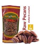 Two Pounds Of Pecans Raw Whole Shelled Raw Natural No Preservatives Added Non-GMO NO PPO 100 Natural We Got Nuts - Buy Online on SooperMarket.com
