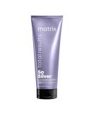 MATRIX Total Results So Silver Deep Conditioning Triple Power Toning Hair Mask | Repairs Damaged Blonde & Silver Hair | For Color Treated Hair 6.8 Fl Oz (Pack of 1) - Buy Online on SooperMarket.com